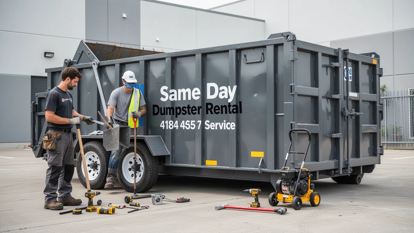 Same Day Dumpster Rental